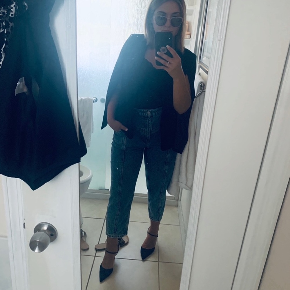 Zara High Waisted Jeans